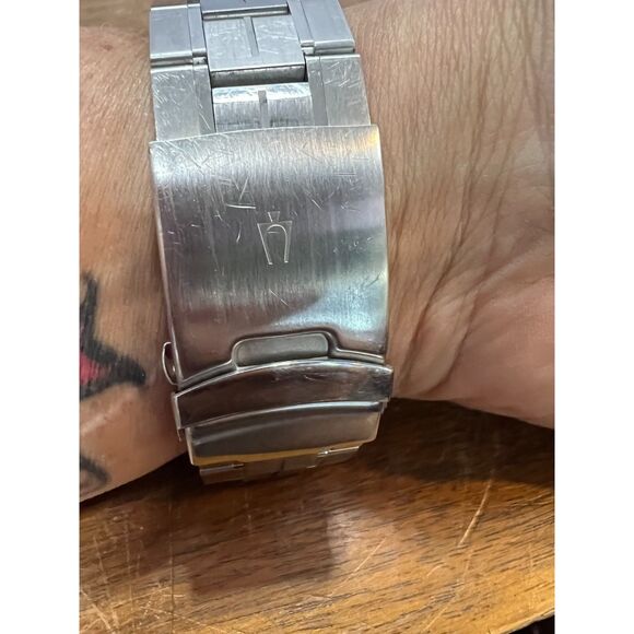 Men's Bulova Precisionist Chronograph Watch with Black Dial (Model: 98B316) - Picture 2 of 5